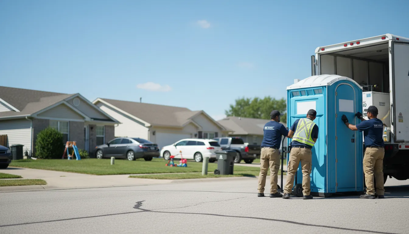 Standard Porta Potty Rentals in Bradley, OK near me